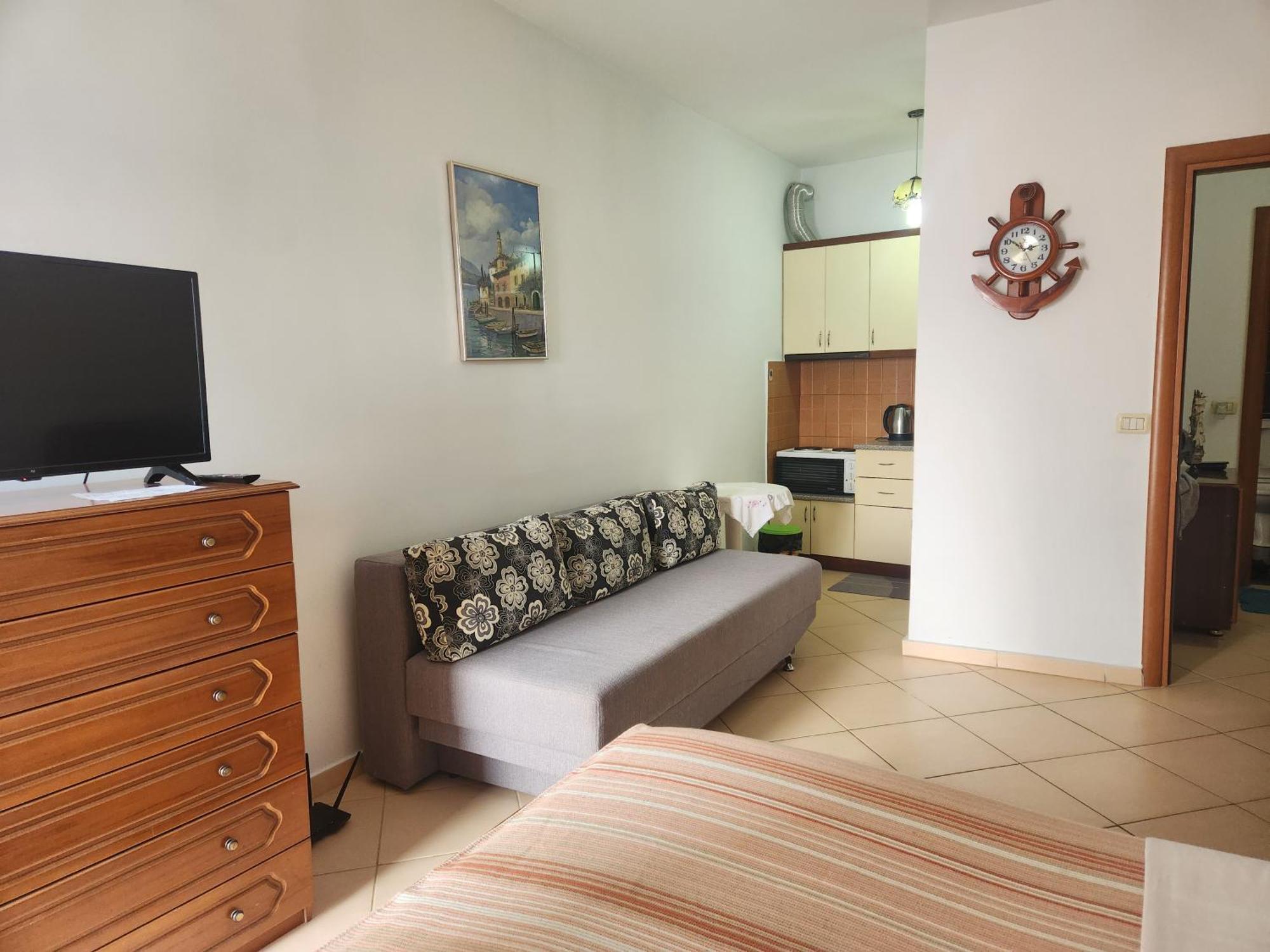 Caramel Sun Studios Apts Sarandë Habitación foto